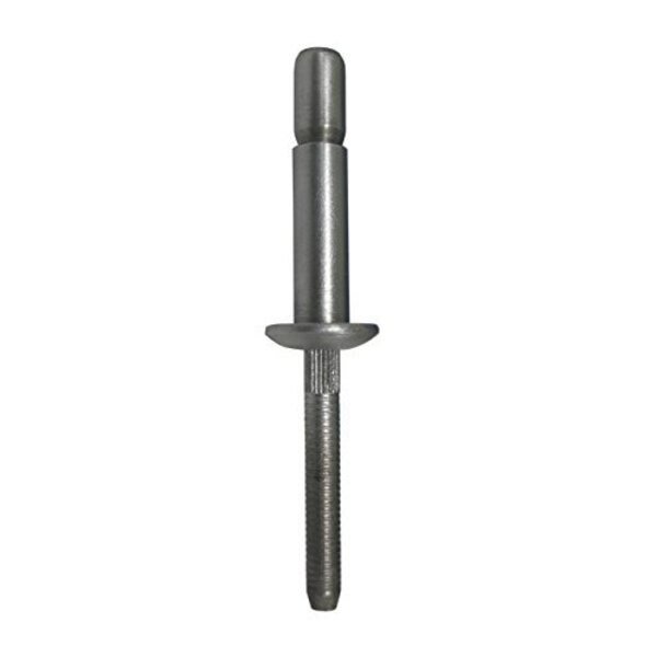 Blind Rivet, Countersunk Head, 1/4 in Dia., 0.66 in L, Steel Body, 1000 PK, Stanley Engineered Fastening, Mfr#: SSCV-08-08